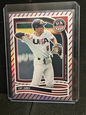 Coy James 2024 USA Baseball Stars & Stripes - Stripes Parallel - #51