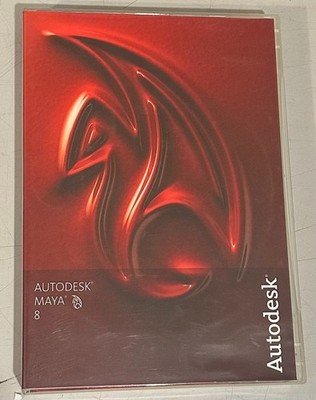   Autodesk Maya 8 Software Animation 3D Modellierung Professionell CD  