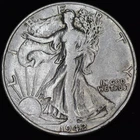1942 P Liberty Walking Half Dollar 90% silver
