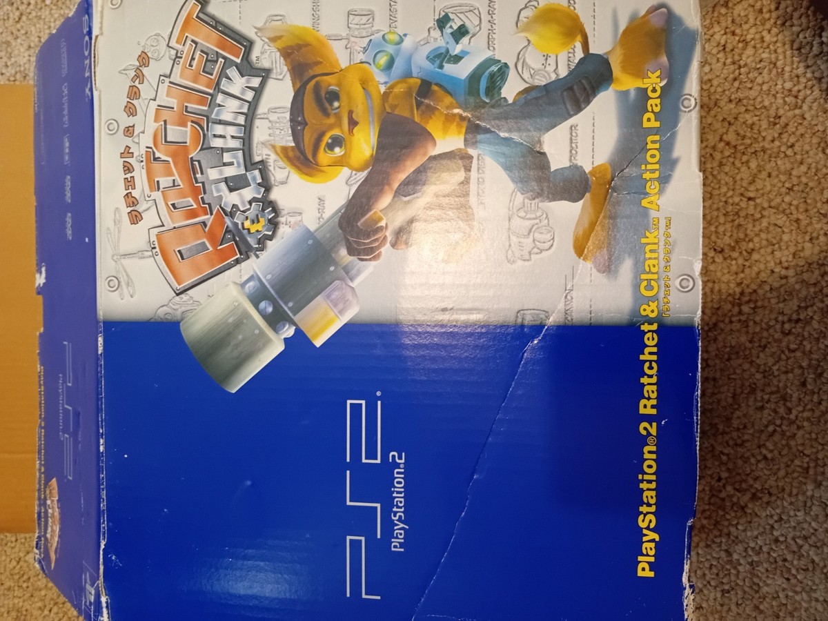 Sony PlayStation 2 PS2 Fat NTSC-J 6 Games Bundle SCPH-39001