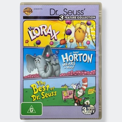 Dr. Seuss 3 Feature Collection DVD Set [Lorax, Horton, Best Of] - Region 4, PAL