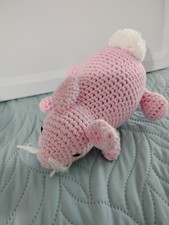 Handmade Cotton Crochet Sleeping Bunny