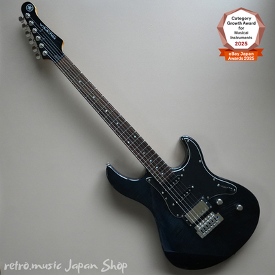 Yamaha Pacifica PAC612VIIFM TBL Translucent Black Flame Maple
