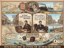 1900 ROMANIA UPU POSTAL CARD BUZAU TO WIESBADEN GERMANY JULIAN CALENDAR