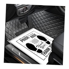 50 PCS Car Paper Floor Mats, 16 x 20 Inch Disposable Floor Mat Temporary White