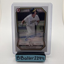 2026 Bowman Baseball Gavin Turley Paper Prospect Auto BPA-GT Athletics MLB 