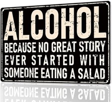 Funny Bar or Man Cave Tin Metal Signs Home D cor 8x12 Durable Vintage Beer Signs