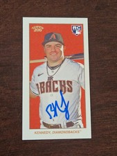 2023 Topps 206 mini BUDDY KENNEDY Diamondbacks In-Person Signed  AUTO