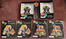 Halloween Kids Activities Misc. Lot 12 pc. Craft Kits 3 types Pencils New