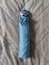 Hello Kitty folding umbrella light blue