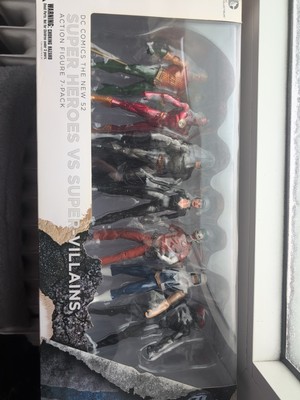 DC Super Heroes VS Super Villains Action Figure 7 Pack 