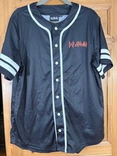 def leppard shirt, Men's Medium. Baseball Style Shirt