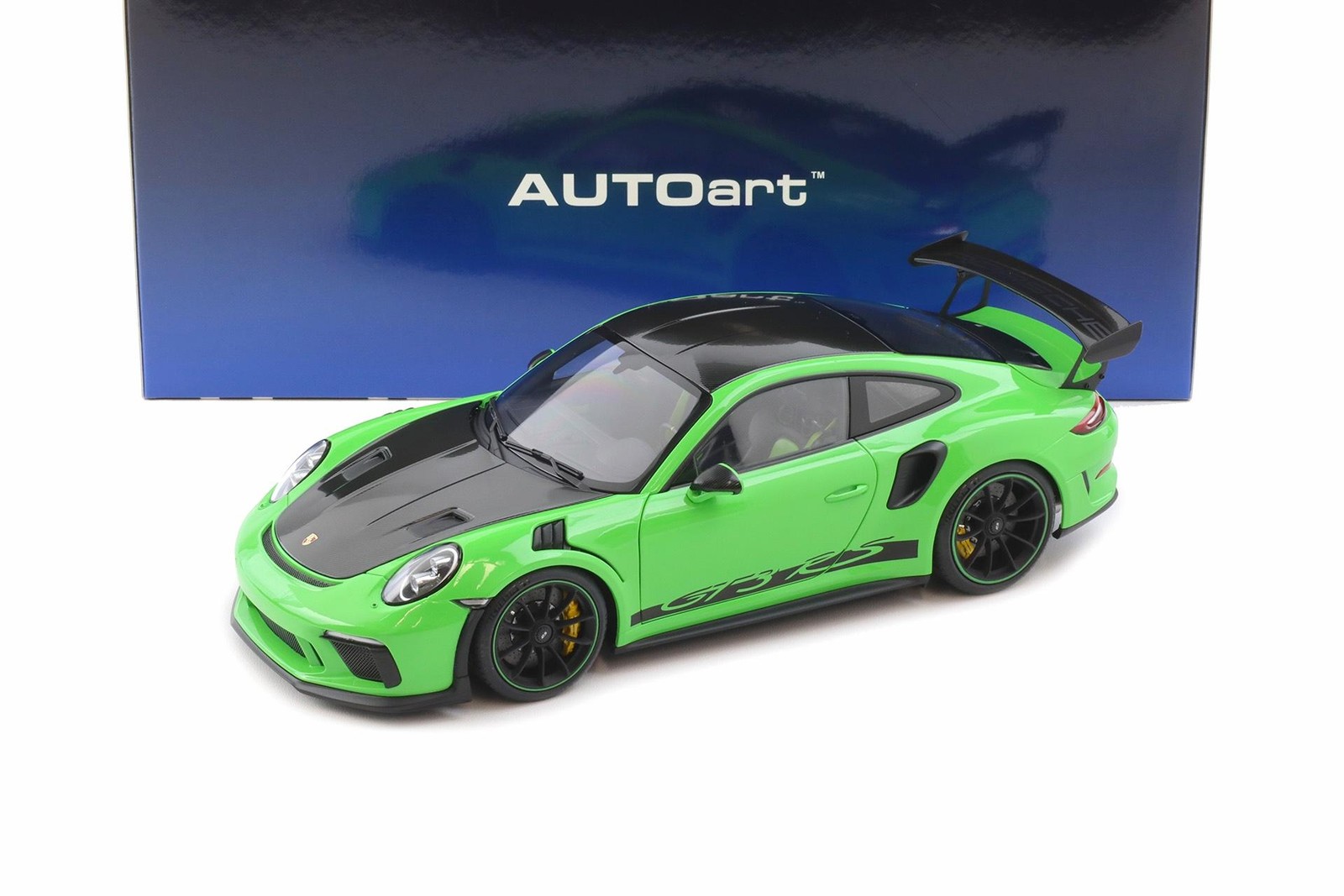 AUTOart 1:18 Porsche 911 991.2 GT3 RS Weissach Package Lizard Green 78179