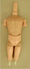 Vintage 1970 Hasbro GI Joe AT Action Figure Shoulders Chest Thighs Body C7