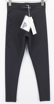 Richmond Leggings Femme S Noir Basse Taille Haute Enfilable Stretch Allwetter - Photo 1/4