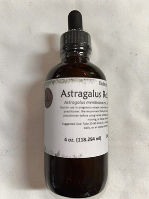 Astragalus Root Extract   4 oz Dropper Bottle - Underground Apothecary