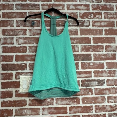 Lululemon Drop It Like It s Hot Tank Menthol Size 4 EUC Rare Color