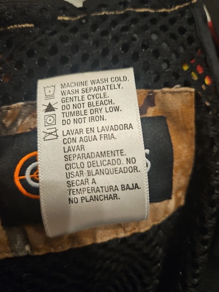 Outfitters Ridge Hunting Vest Mens Size XL Camouflage Fusion 3-D Bird Bag Pouch - Image 4 of 4