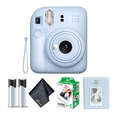 FUJIFILM INSTAX MINI 12 Instant Film Camera with Instant Film Pastel Blue