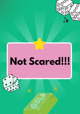 Not Scared!!! - 1 star card - Bonus set Monopoly go