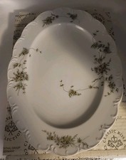 Rosenthal Germany Classic Rose Collection piatto da portata ovale bordo smerlato