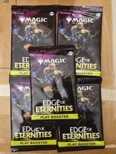 EDGE of ETERNITIES play booster pack (Lot of 5) New sealed Magic The Gathering