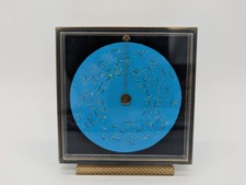 Tischuhr Uhr im Sternbilder Design Vintage Astronomie Astrologie Quarzwerk