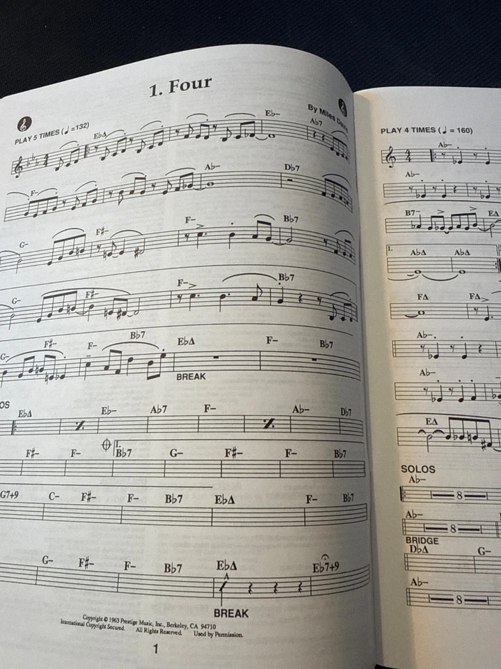 Jamey Aebersold Vol. 65 Four & More Play-A-Long Music Book & CD - Image 3 of 4