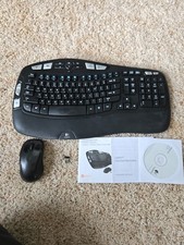 Logitech MK550 Comfort Wave Wireless Keyboard  Mouse Combo With Dongle Tested