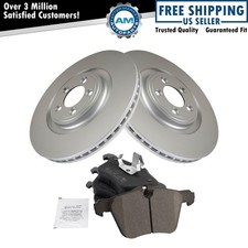 Front Ceramic Disc Brake Pad & Coated Rotor Kit for Jaguar F-Type