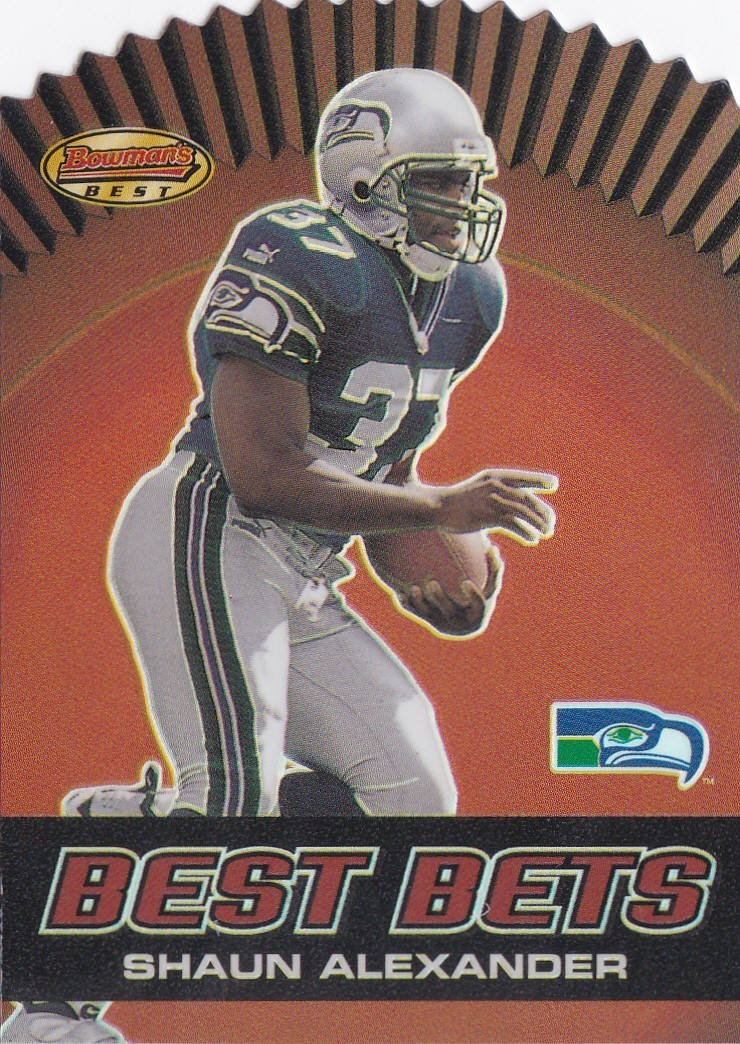 Shaun Alexander Bowmans Best Best Bets #B5 Best Bets