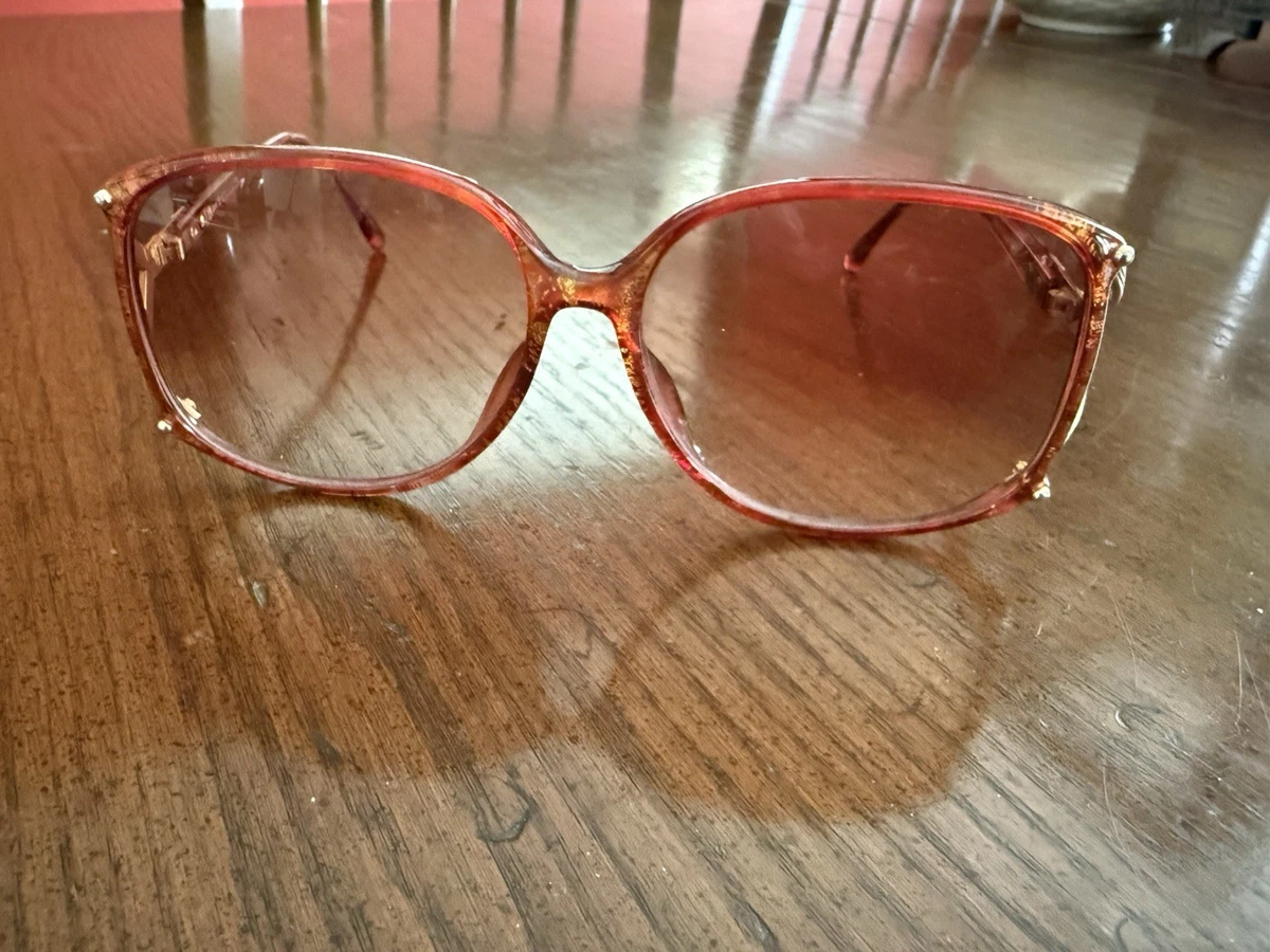 Dior Oversized Orange Sunglasses for Women for sale | eBay