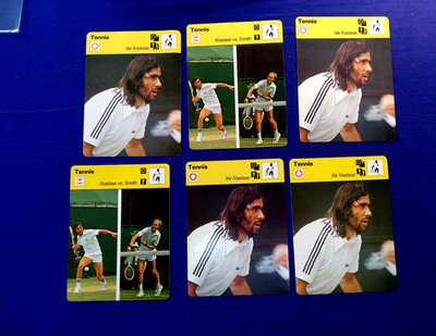 6 1977-79 SPORTSCASTER 1978 1979 LAUSANNE illie nastase nrmt 65-16