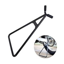 Motorcycle Triangle Stand, Heavy Duty Dirt Bike Triangle Kickstand Side Stand,