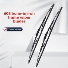 Universal Metal Framed Windscreen Wipers Pressure Rubber Car Replacement Blades