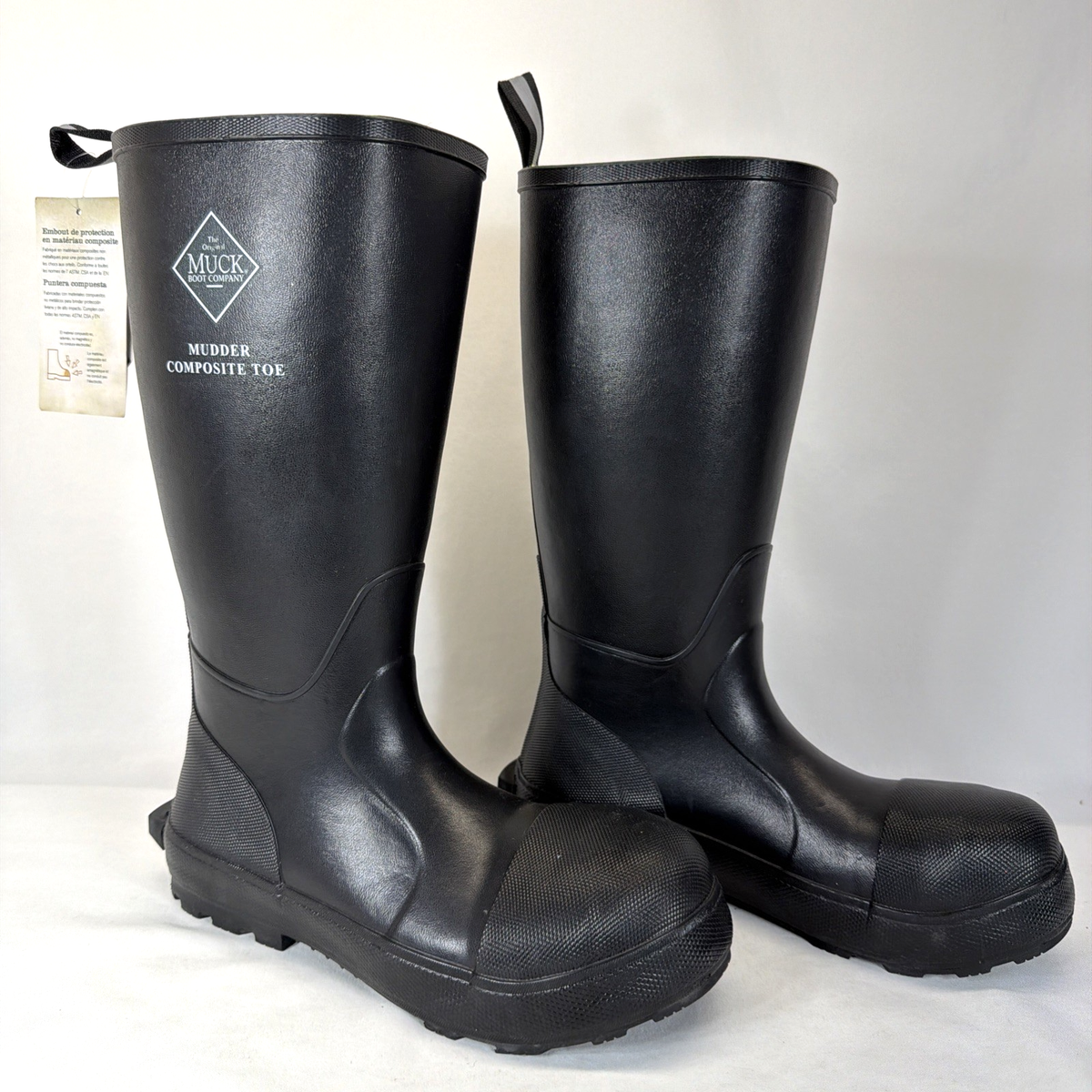 Muck Boots Mudder Composite Toe Waterproof Work Rubber Boot  display picture 3