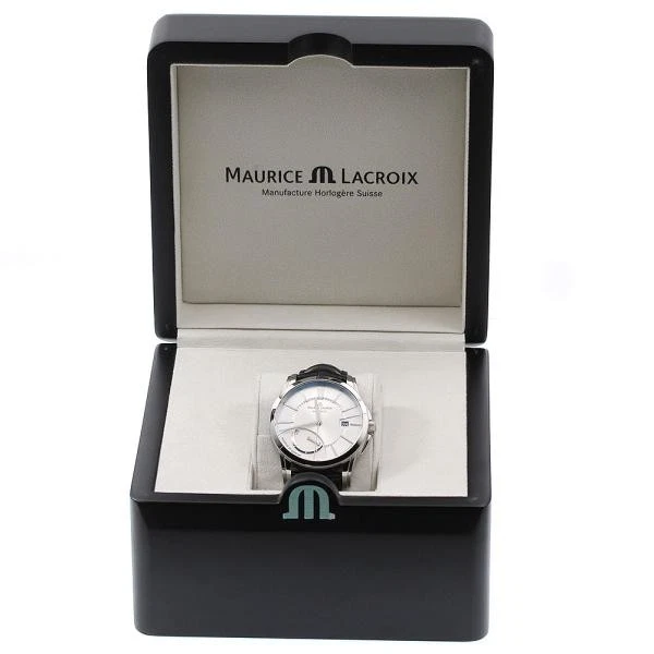 Breguet — Maurice Lacroix Pontos PT6168 40mm SS Silver Dial Automatic Watch #C9981