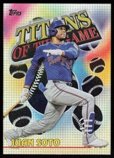 2026 Topps Series 1 Celebration Juan Soto Titans of the Game #TOG-11 NY Mets