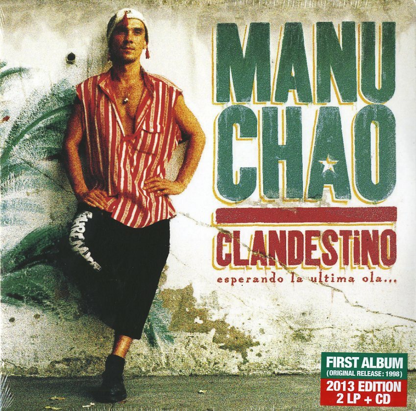 Manu Chao Clandestino 2 Vinyl Lp + Cd New Sealed