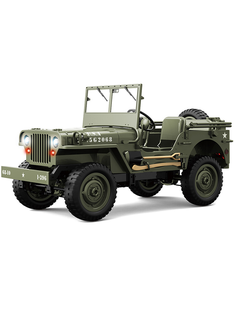 JJRC C8815 4WD RC Jeep 2.4G Off Road 50M Light Remote