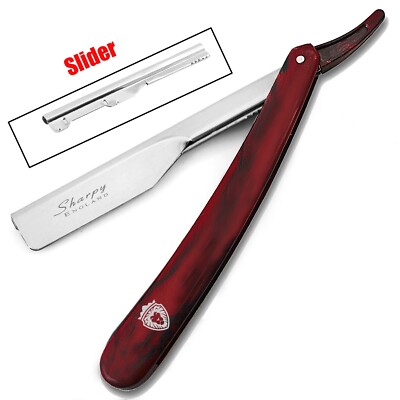 Barber Salon Straight Cut Throat Shaving Sharp Razor Professional Men ...