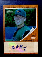 2011 Topps Heritage Autographs Brett Bochy 15/99 Free Shipping