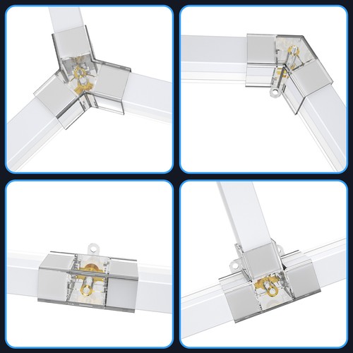 Hexagon LED Lampe Röhren Werkstatt Garage Wand Decken Leuchte Beleuchtung HOT - Bild 7 von 15