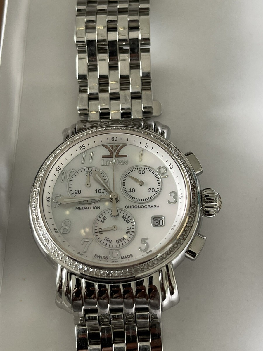 Le Vian Chronograph Watch- Stainless Steel Le Vian Watch Chronograph Limited Edition main image 4