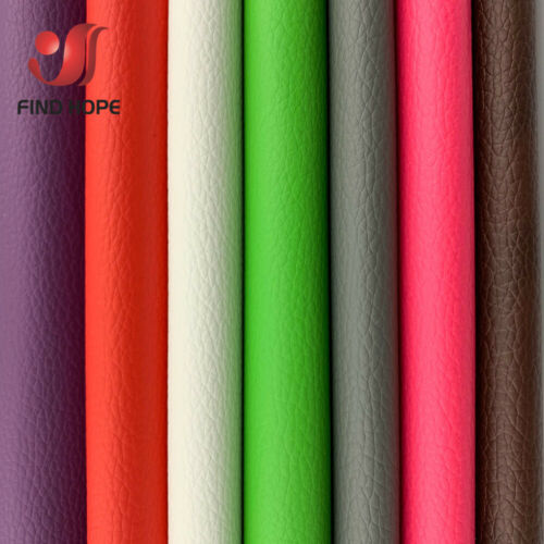 7Pcs PU Leather Fabric Faux Clothing Vinyl For Car Decor Bag DIY Earring Sewing - Picture 1 of 16