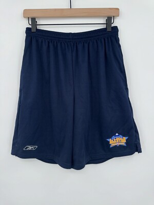Vintage 2005 Denver NBA All Stars Reebok Shorts Blue Men's Size