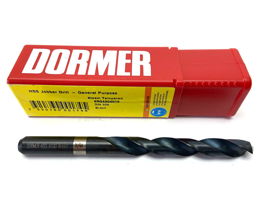 Dormer A100 HSS Jobber Drill Bits General Purpose