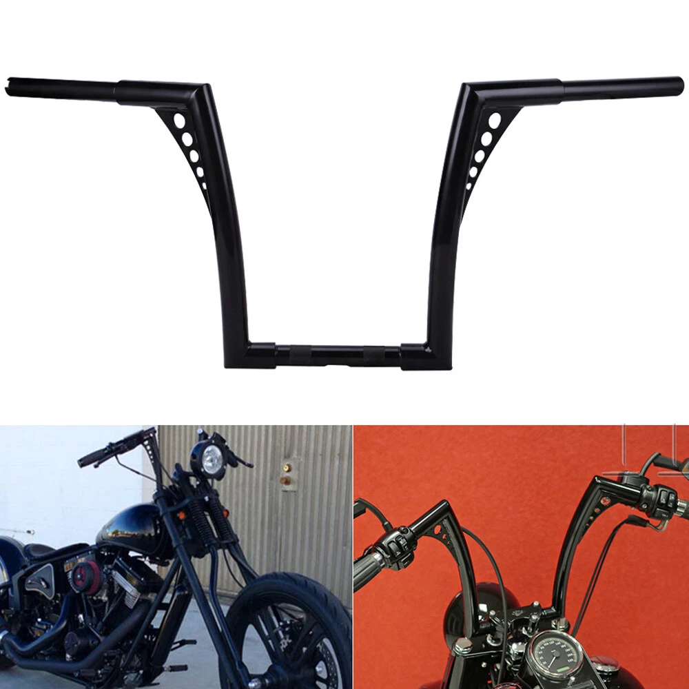 14 Inch Handlebar Rise Ape Hangers For Harley Sportster XL 883