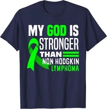 My God Is Stronger Than Non-Hodgkin Lymphoma Unisex T-Shirt