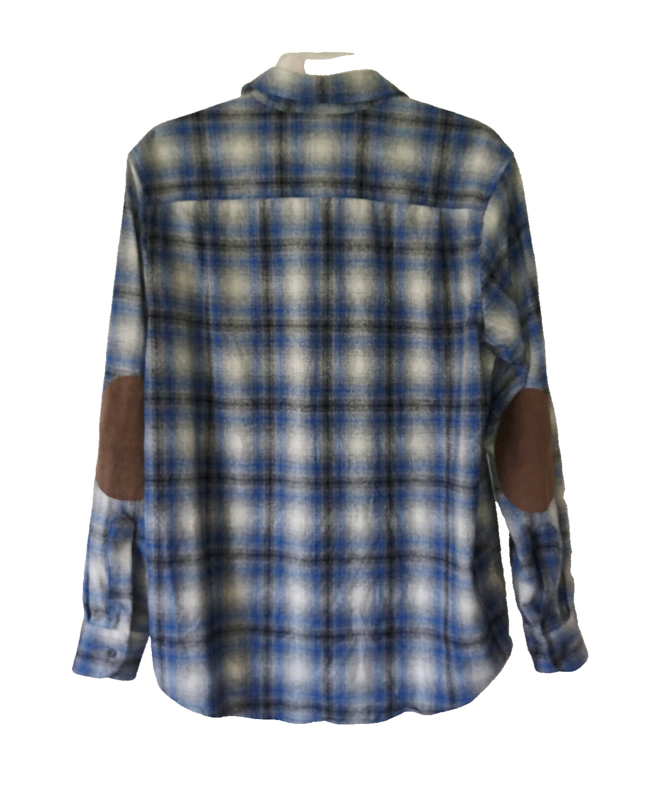 Pendleton Trail Wool Men Medium Blue Button Down … - image 6
